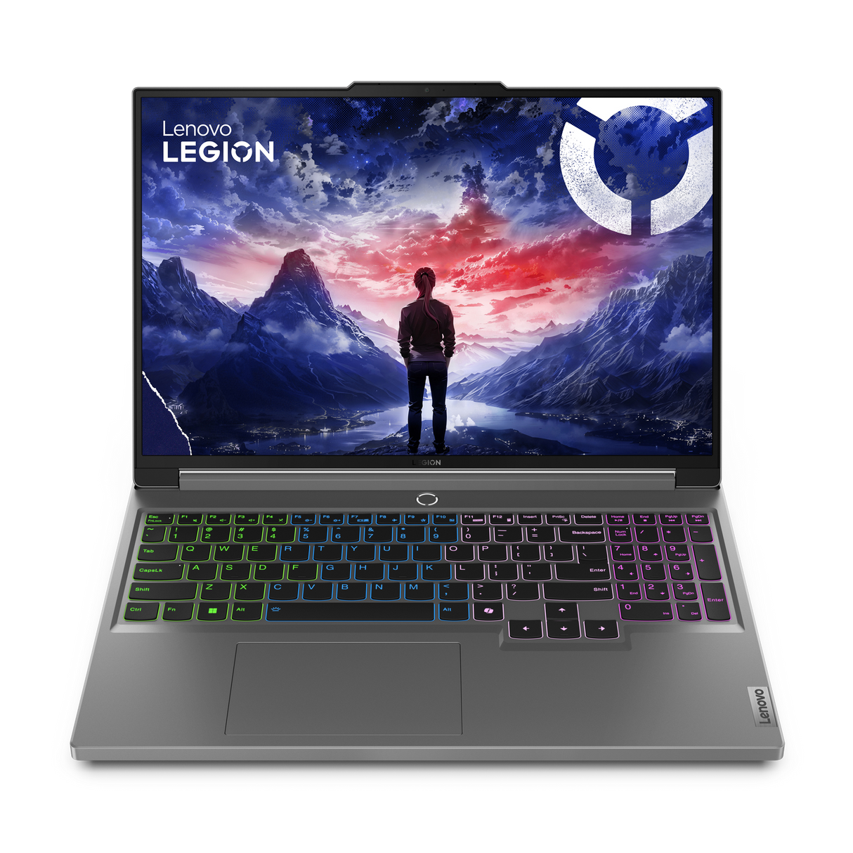 لينوفو Legion 5 16IRX9 موديل 83DG004JUS، معالج Intel Core i9-14900HX، كرت RTX 4060، رام 32GB DDR5، تخزين 1TB SSD، شاشة 16 بوصة WQXGA