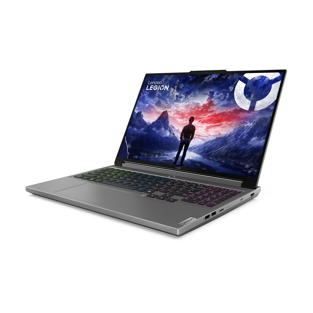 لينوفو Legion 5 16IRX9 موديل 83DG004JUS، معالج Intel Core i9-14900HX، كرت RTX 4060، رام 32GB DDR5، تخزين 1TB SSD، شاشة 16 بوصة WQXGA