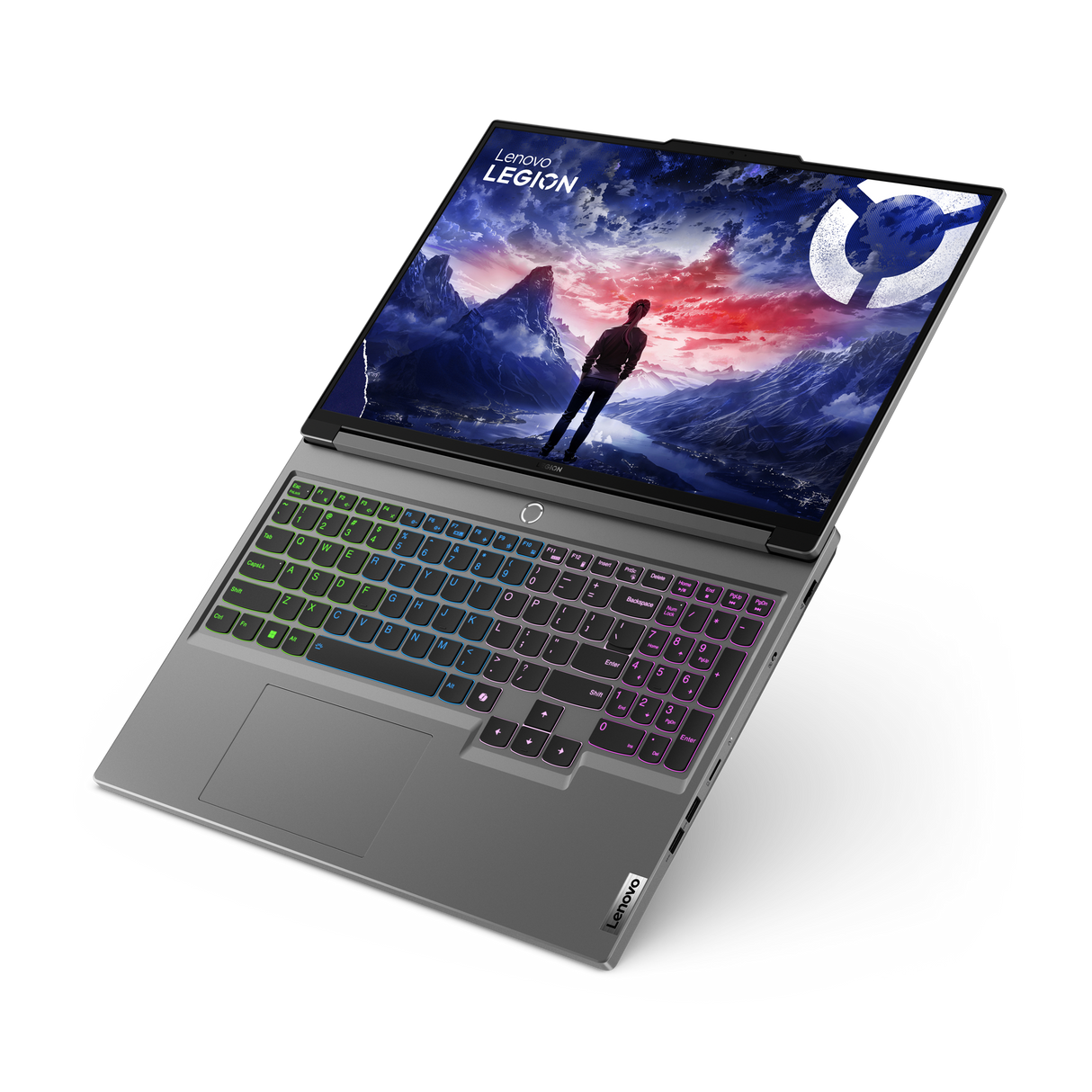 لينوفو Legion 5 16IRX9 موديل 83DG004JUS، معالج Intel Core i9-14900HX، كرت RTX 4060، رام 32GB DDR5، تخزين 1TB SSD، شاشة 16 بوصة WQXGA