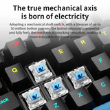 Skylion K68 Wired Mechanical RGB Gaming Keyboard - Black - Blue Switch