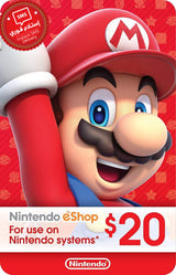 Nintendo eShop Gift Card $20 (Instant SMS Delivery)