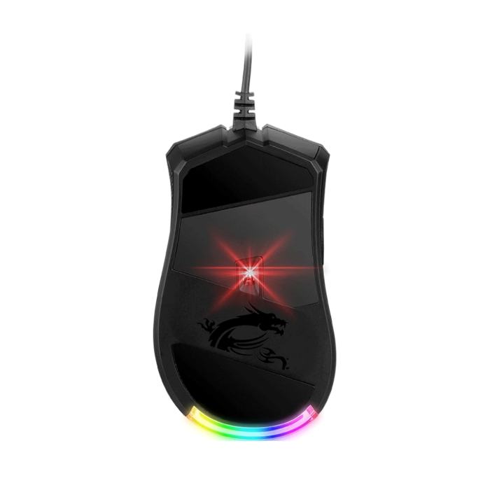 MSI Clutch model GM50 Up to 7,200 DPI RGB Wired Gaming Mouse