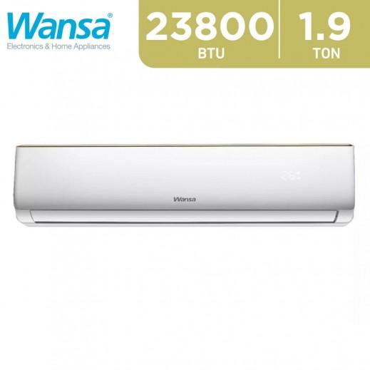 Wansa Split AC, 23800 BTU, 2.5 Ton, Wi-Fi Connection, WSUC23CTWS-24 - White