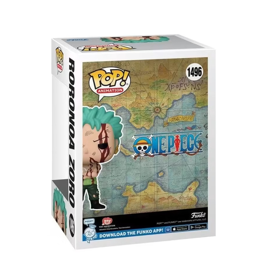 مجسم Funko Pop! Animation من أنمي One Piece لشخصية Zoro نسخة “Nothing Happened” إصدار حصري