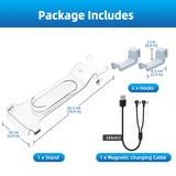 Dobe PS5 VR2 Stand Kit with Magnetic Fast Charging Cable TP5-2523