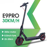 Zwheel E9Pro Foldable Electric Scooter , Max Speed 30 Km, Wheel Size 8.5 inch , Motor Power 350W