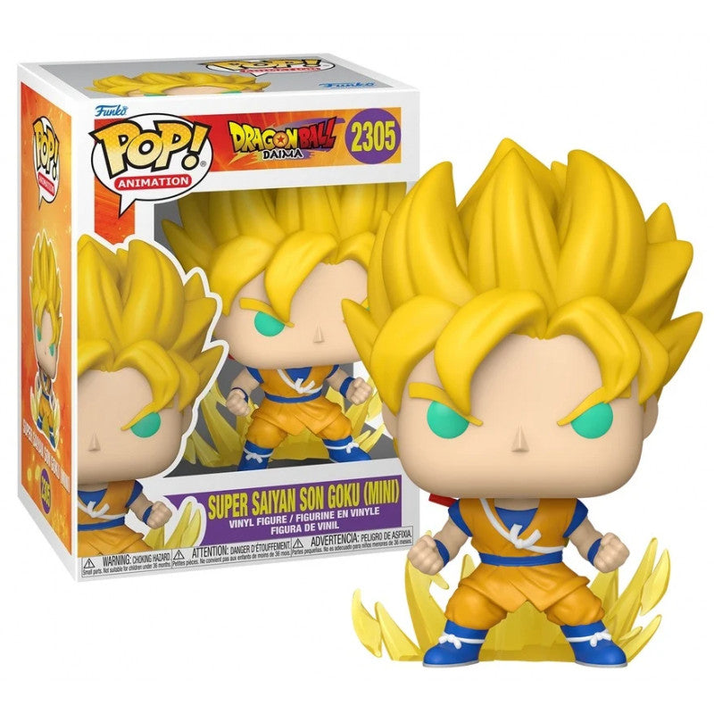 Pop! Animation: Dragon Ball Daima - Super Saiyan Son Goku (Chance of Chase) - 12.4 cm