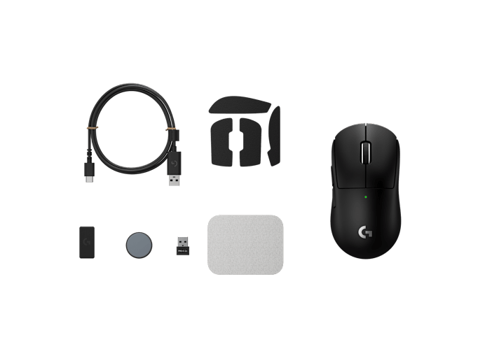 Logitech Pro X Superlight 2c Compact Gaming Mouse - Black