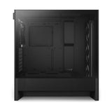 كيس NZXT H5 Flow RGB (موديل 2024) – ميد تاور مدمج ATX بمراوح RGB – أسود