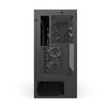 كيس NZXT H5 Flow RGB (موديل 2024) – ميد تاور مدمج ATX بمراوح RGB – أسود