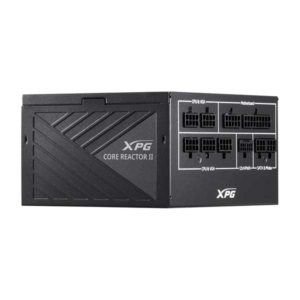 مزود طاقة XPG Core Reactor II VE بقدرة 850 واط – أسود | ATX 3.1 – 80 Plus Gold – Fully Modular