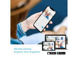 كاميرا المراقبة الذكية Reolink E1 Zoom – بدقة 5 ميجابكسل، زووم بصري 3X، واكتشاف حركة ذكي