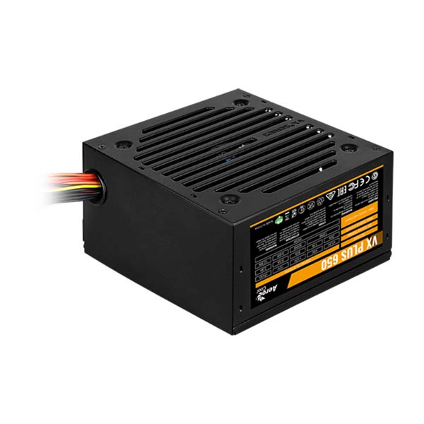 مزود طاقة Aerocool VX PLUS 650W – أسود