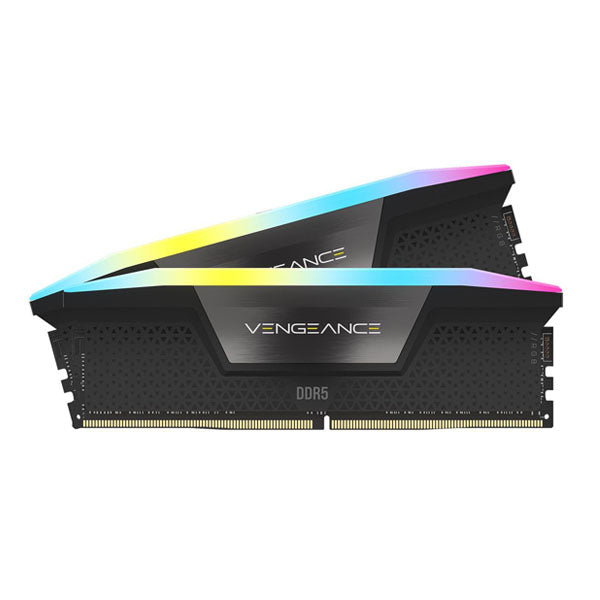 Corsair VENGEANCE RGB 32GB (2x16GB) DDR5 DRAM 6000MT/s CL30 Memory Kit - Black
