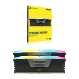 Corsair VENGEANCE RGB 32GB (2x16GB) DDR5 DRAM 6000MT/s CL30 Memory Kit - Black