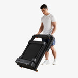Kingsmith walking Pad & Treadmill MX10 with Max Speed 10km/h with 1HP Brushless Motor including Foldable Stand & Cup Holder - Black
