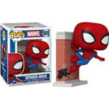Pop Premium! Marvel: Spider-Man Leaning (Exc) - 9cm