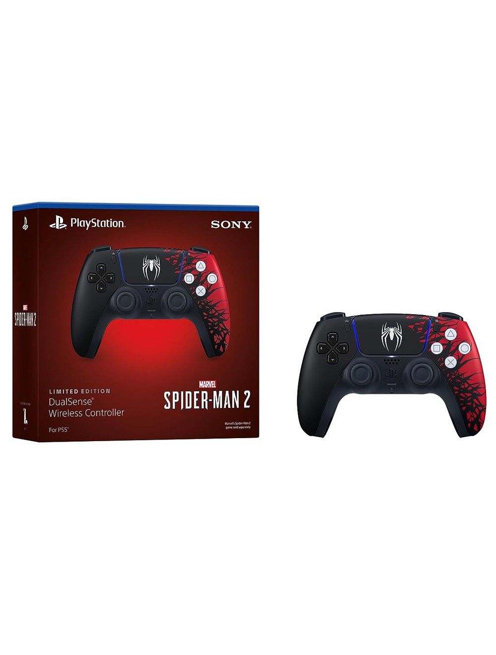 PS5 DualSense Wireless Controller Marvel's Spider-Man 2 Limited Edition