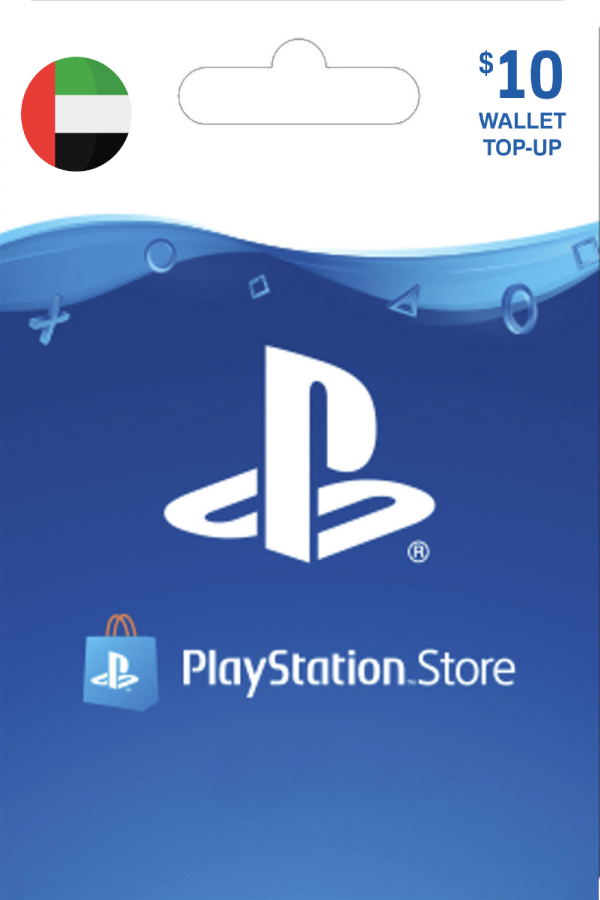 PlayStation Store Gift Card 10$ - UAE (Send By SMS)
