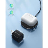 RAVPower RP-WC012 Magnetic Wireless Charger for iPhone 12/12 Pro Max/mini/AirPods Pro black