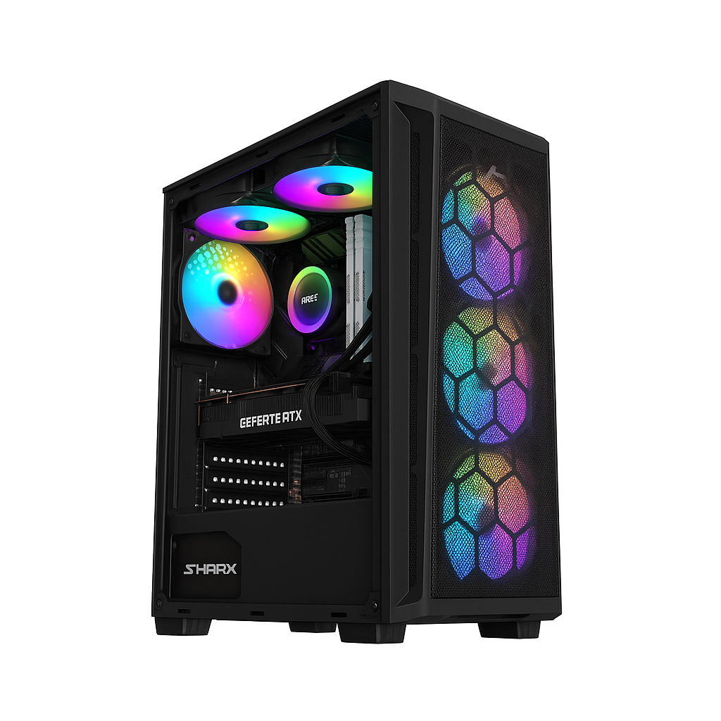 Gaming PC Intel Core i5-14400F, RTX 5050, 16GB RAM DDR5