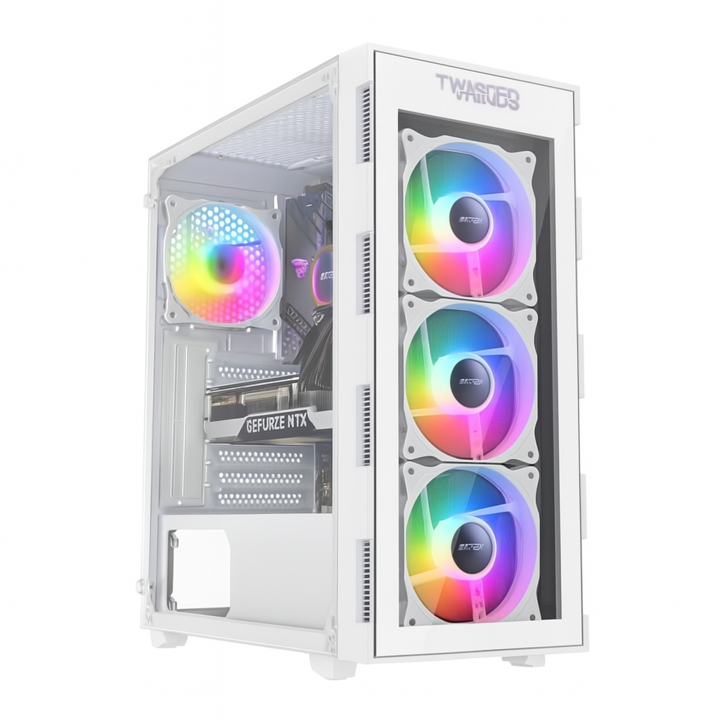 كمبيوتر ألعاب بمعالج i5-12400F , كرت شاشة RTX 5050 , رام 16GB