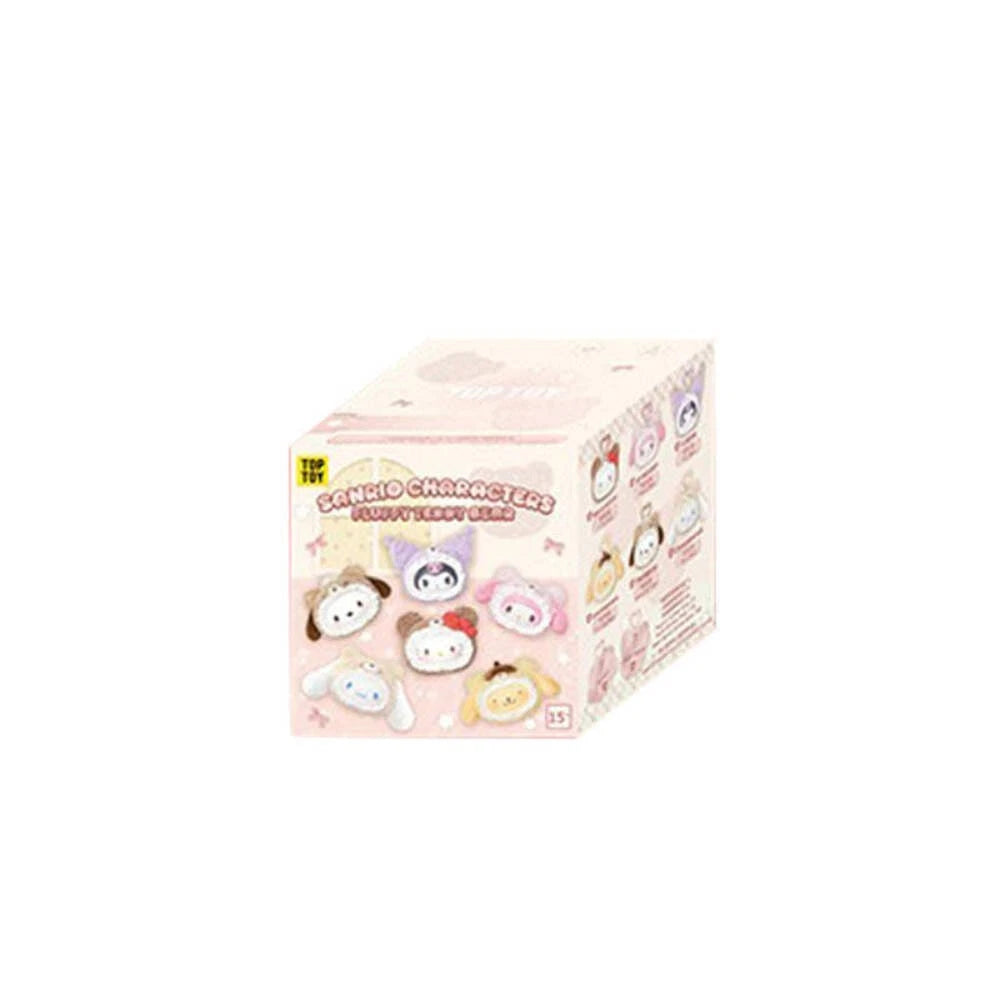 Sanrio characters Fluffy Teddy Bear Series Plush Pendant (Blind Box)