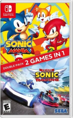 SONIC MANIA + Team Sonic Racing For Nintendo Switch (US)