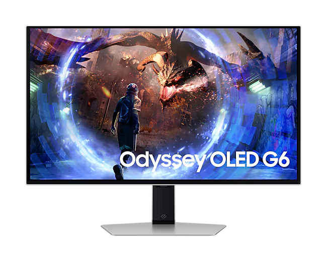 Samsung 27" Odyssey OLED G6 G60SD QHD 360Hz, 0.03ms Gaming Monitor