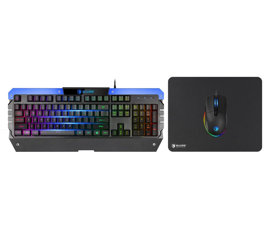 Gaming Bundle PC i5-13400F ,RTX 4060, 16GB RAM With Monitor Sades NC-Pelagia SC-CJ04F24B, 24" FHD 1920x1080, 200Hz, 0.5ms, HDMI 2.1, VA, Curved & Battle Ram Combo (Mouse + Mousepad & Keyboard)