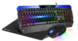 PC Bundle: PC Gaming i5-14400F/RTX 4060/16GB DDR5/1TB with Sharx Jaws /24" QHD/ HDMI 2.1/ 0.3ms/180Hz/IPS/Flat Monitor & Sades SW-MC04 OTUS Microphone Sades Battle Ram Keyboard/Mouse/Mousepad & White RGB table with Oratex chair