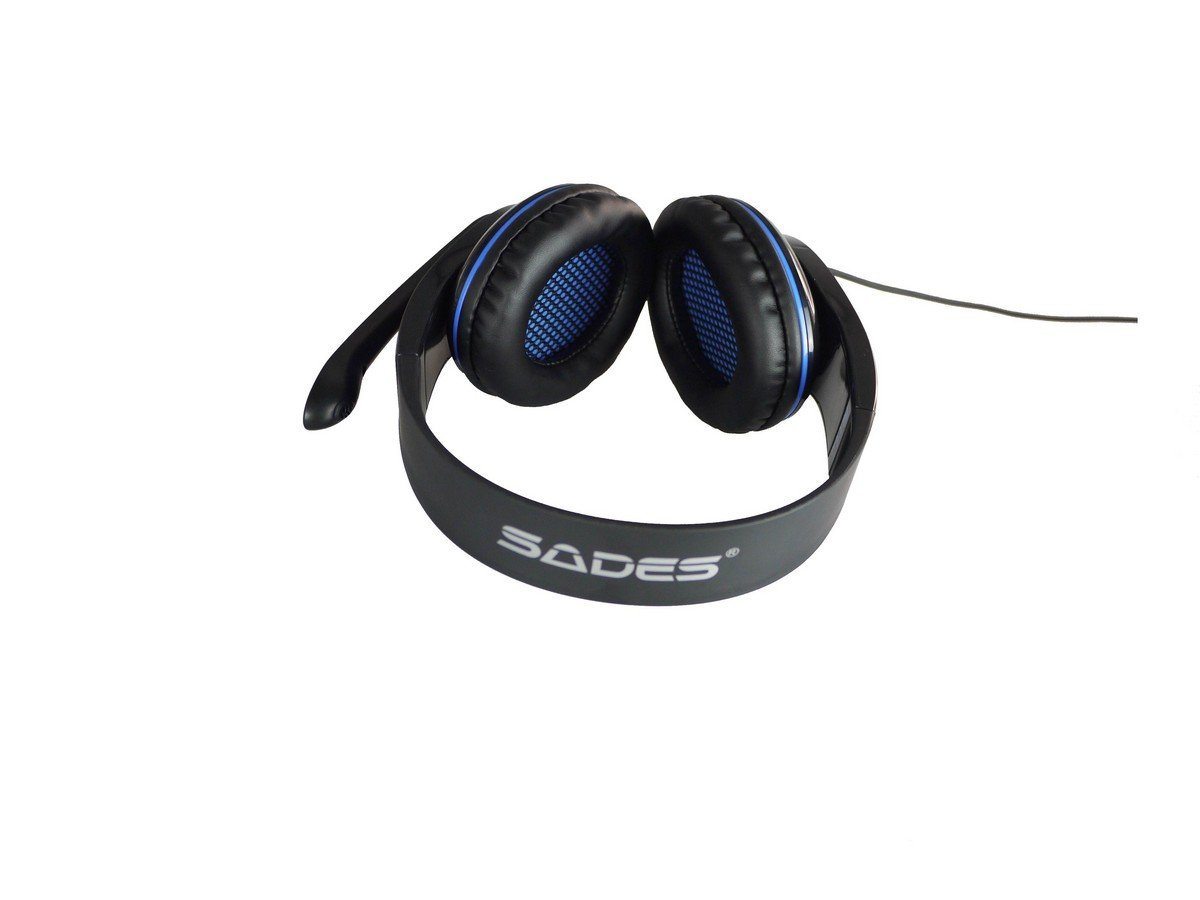 SADES T Power Gaming Headset -Blue SA-701 (Without Mic Vesrion - Open Box)