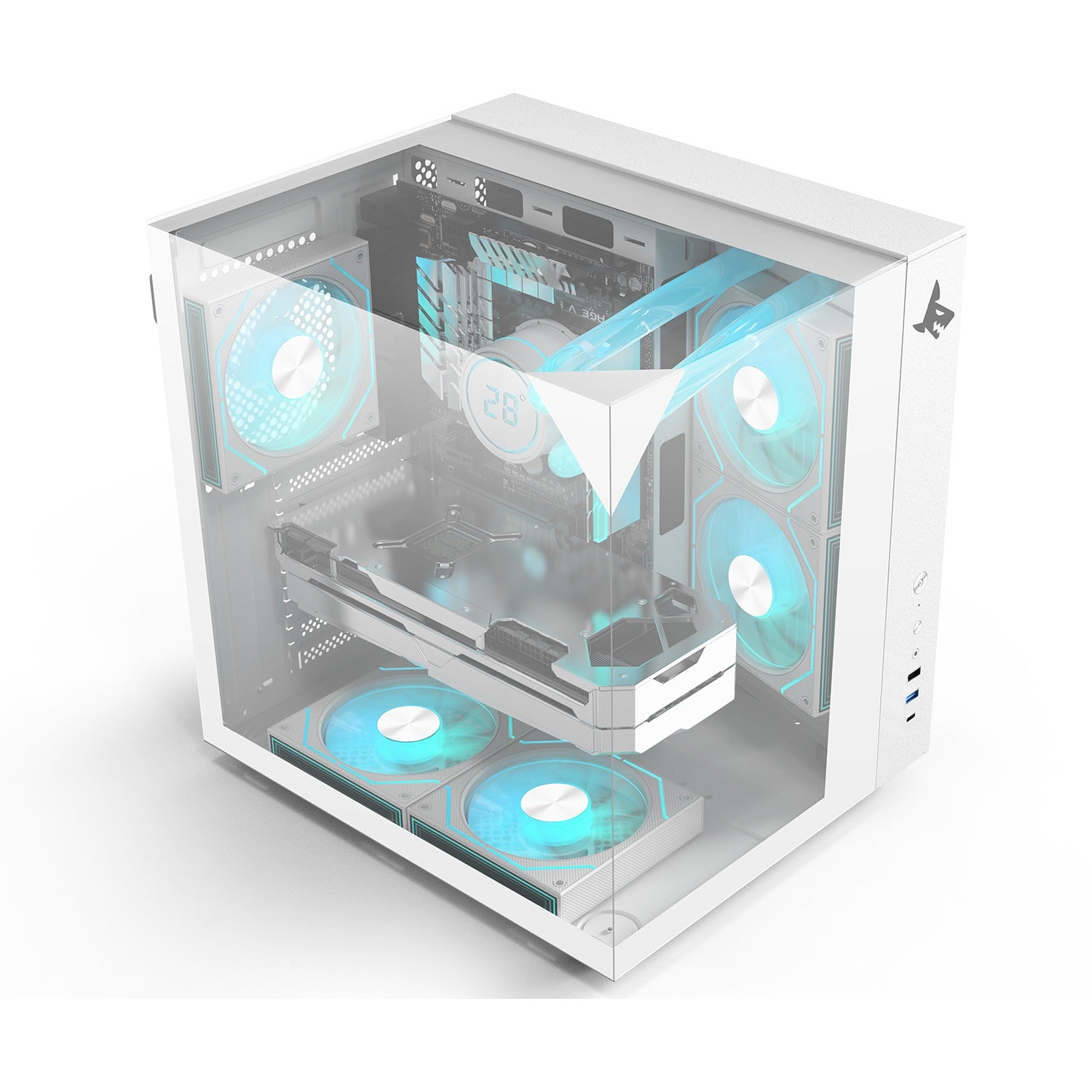 Gaming PC Intel Core i5-14400F, RTX 3060 (12GB GDDR6), 16GB RAM