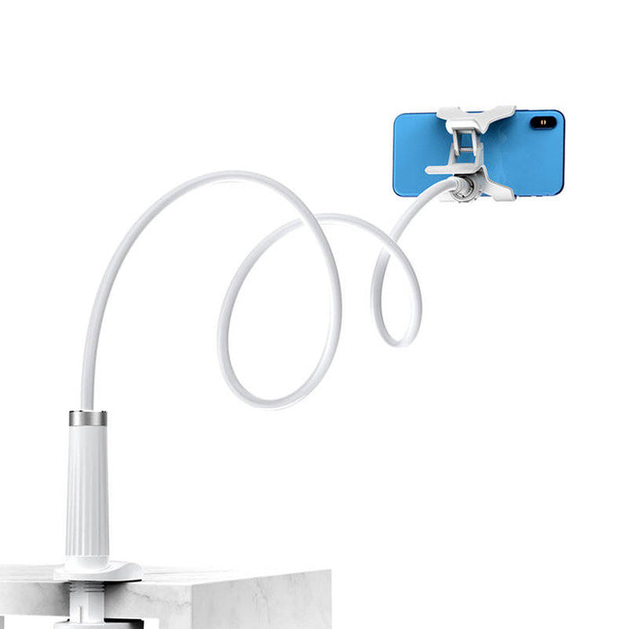 Ugreen universal stand phone holder (up to 12cm wide) with flexible arm -  White (30488 LP113)