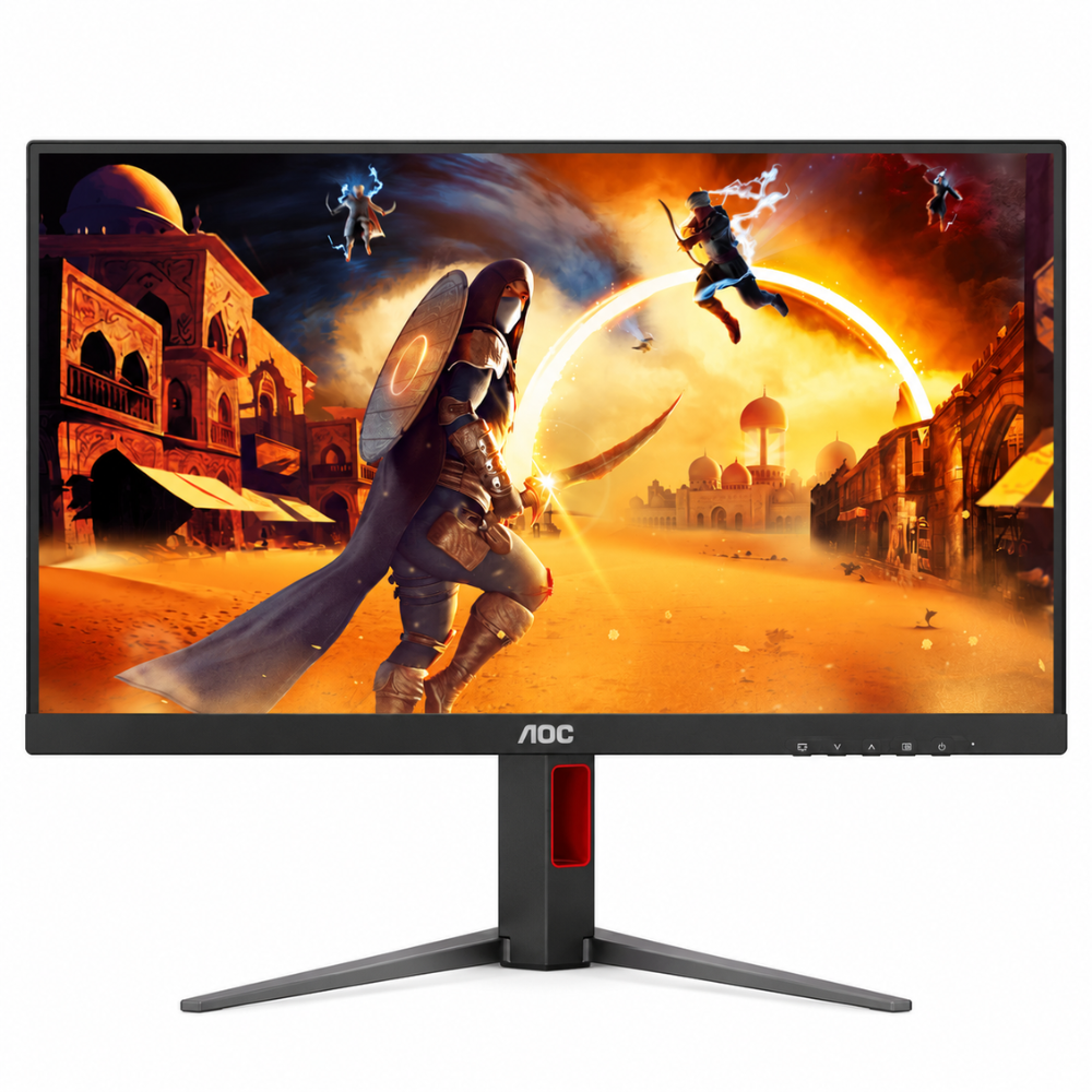 AOC 24G4H 24 Inch 200Hz FHD HDMI 2.0 0.3ms IPS Gaming Monitor - Black