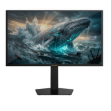 شاشة ألعاب مسطحة من نوع QD OLED QHD (2560×1440)  من طراز ساديس غراي ويل SA-F05Q27، مقاس 27 بوصة، معدل تحديث 280 هرتز، زمن استجابة 0.03 مللي ثانية، منفذ HDMI 2.1، تقنية HDR True Black 400 و Adaptive Sync، لوحة OLED بتقنية QD - أسود