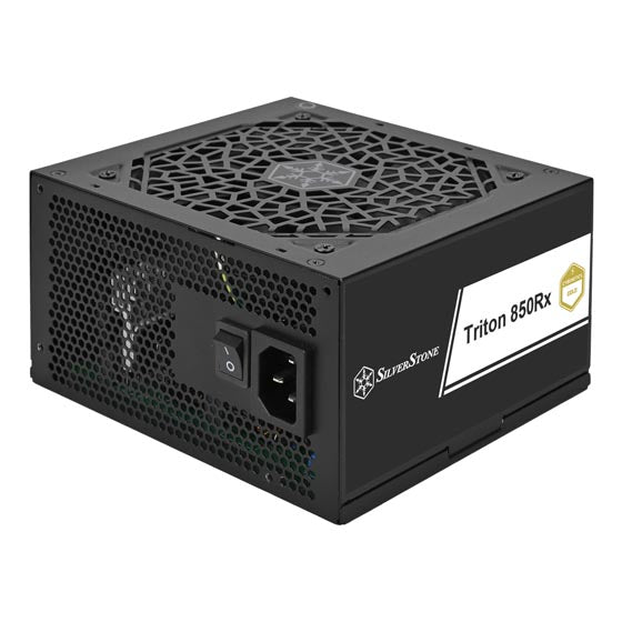 Silverstone Triton 850RX 850W Gold PCle 5 ATX Power Supply - Black