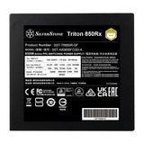 Silverstone Triton 850RX 850W Gold PCle 5 ATX Power Supply - Black
