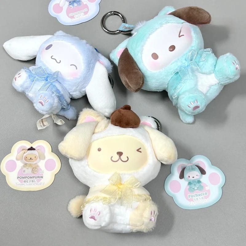 Sanrio characters Play with Kittens Series Plush Pendant (Blind Box) selling per piece - 2303512410106