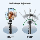 Ugreen 70 inch Aluminum Selfie Stick Tripod with Bluetooth Remote  (LP680 - 15609)
