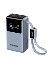 UGREEN Nexode Power Bank (10000mAh, 55W, 2 Ports, Built-in Cable - PB727