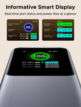 UGREEN Nexode Power Bank 20000mAh 165W with Retractable USB-C Cable - PB726