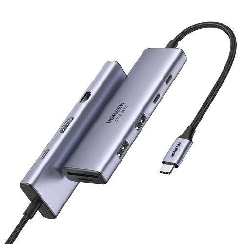 UGREEN Revodok 9 in 1 USB C Hub Gigabit Ethernet Adapter (CM498 - 15375)