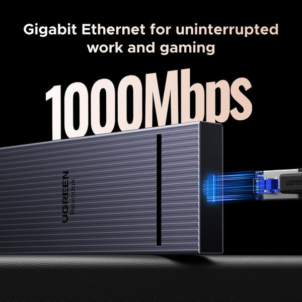 UGREEN 11 in 1 USB-C Docking Station 4K@60Hz HDMI, 100W PD, Gigabit Ethernet (CM639 - 45520)