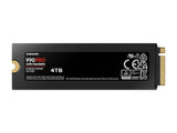 Samsung 990 Pro with heatsink PCle 4.0 NVMe M.2 SSD 4TB