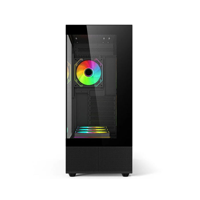 كمبيوتر جيمنج بمعالج  Intel Core i7-14700F كرت شاشة RTX 5060 Ti، ذاكرة 32GB DDR5، تخزين 1TB NVMe SSD