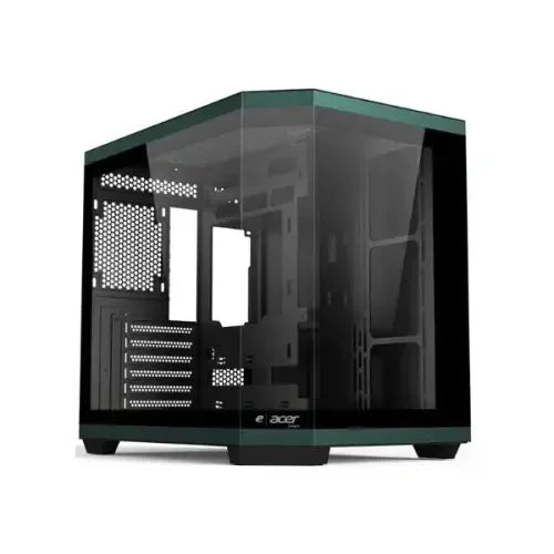 كيسة ألعاب آيسر جادجت مع زجاج أمامي موديل V950B، أسود
