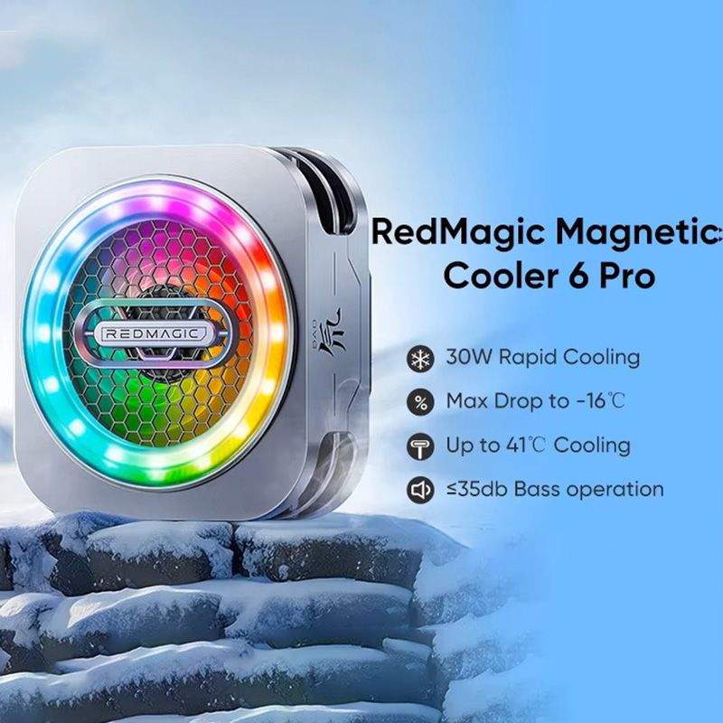 ريدماجيك VC Cooler 6 Pro – مبرد احترافي لهواتف الألعاب