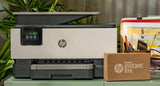 طابعة HP OfficeJet Pro 8123 متعددة الوظائف - سرعة طباعة 20 صفحة في الدقيقة / دقة 4800 نقطة في البوصة / مقاس A4 / منفذ USB / منفذ LAN / واي فاي / طابعة نفث حبر ملونة - 405W0C