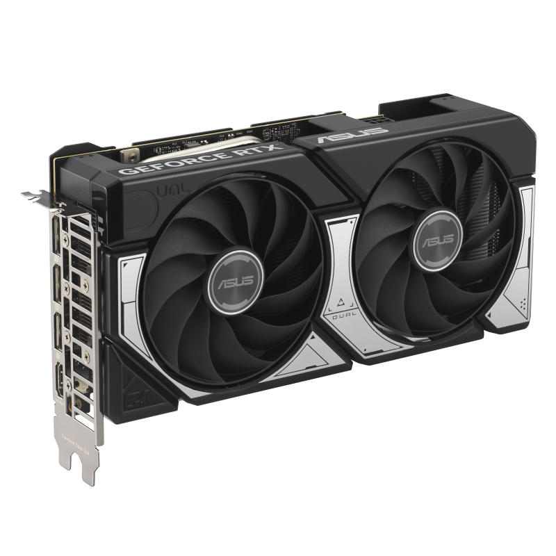 أسوس Dual GeForce RTX 5060 Ti OC إصدار 16 جيجابايت PCIe 5.0 GDDR7 بطاقة رسومات